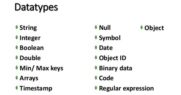 #10 - Tipos de Dados no MongoDB